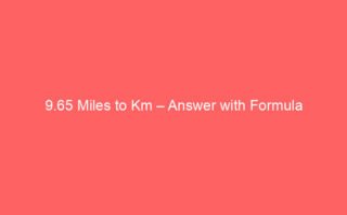 15 Feet to Cm – Answer with Formula