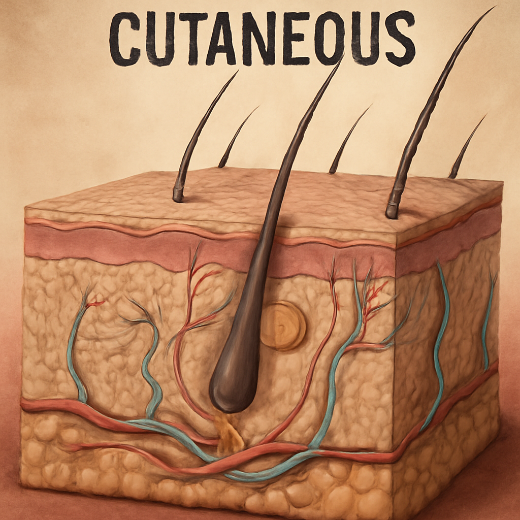 Cutaneous illustration