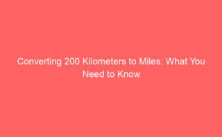 Understanding How 40 Kilometers Translate to Miles
