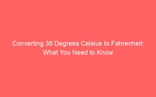 Understanding How 1 Degree Celsius Translates to Fahrenheit