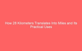 Converting 2.7 Kilometers to Miles: Precise Distance Transformation