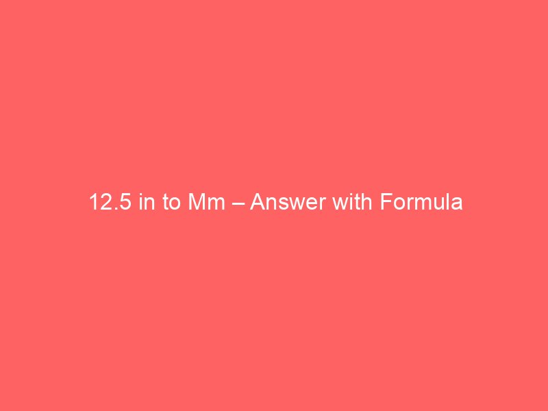 120 Inch to Feet – Answer with Formula