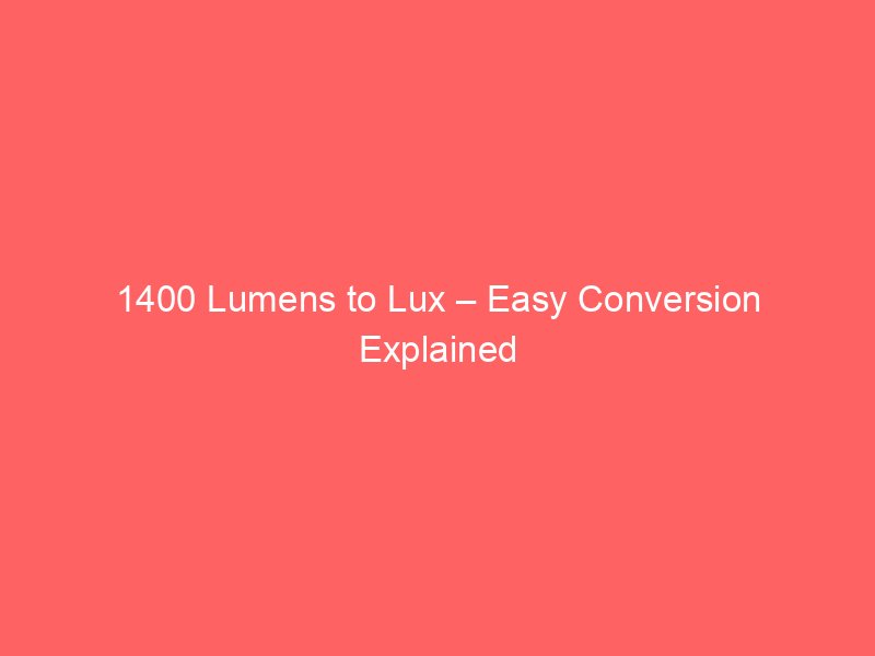 1700 Ft to Meters – Full Calculation Guide