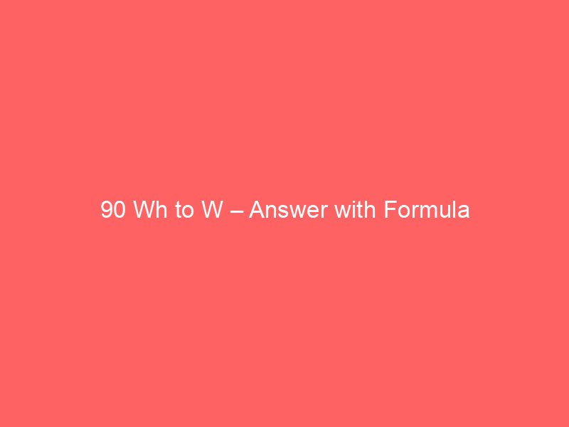 1000 Microseconds to Milliseconds – Answer with Formula