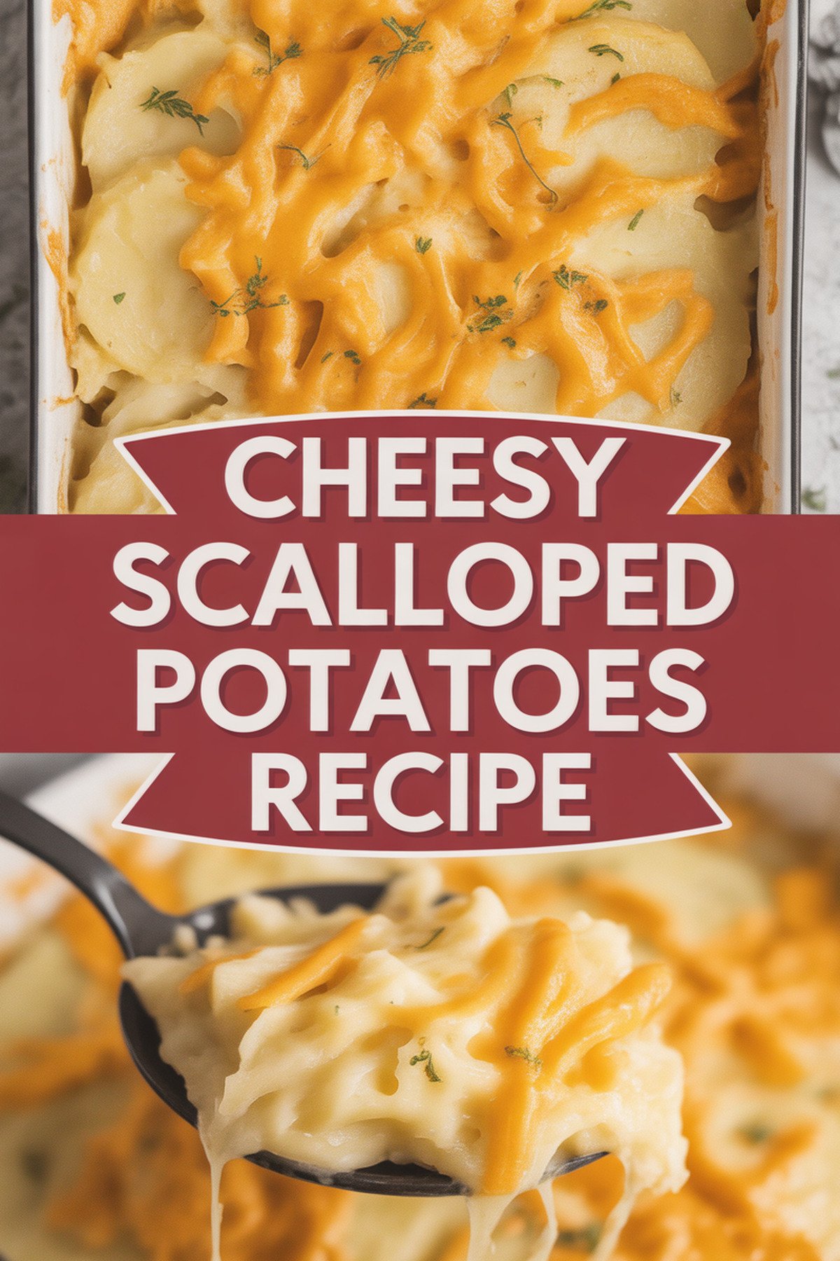 Cheesy Scalloped Potatoes Recipe recipe idea in stylish layout