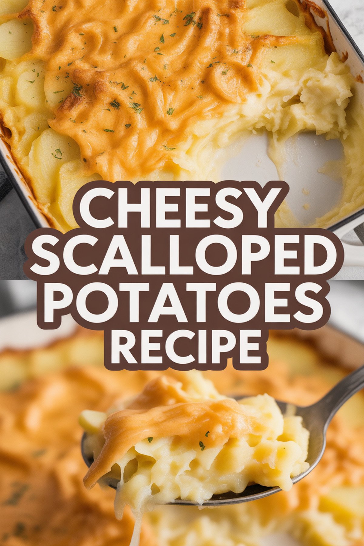 Cheesy Scalloped Potatoes Recipe recipe idea in stylish layout