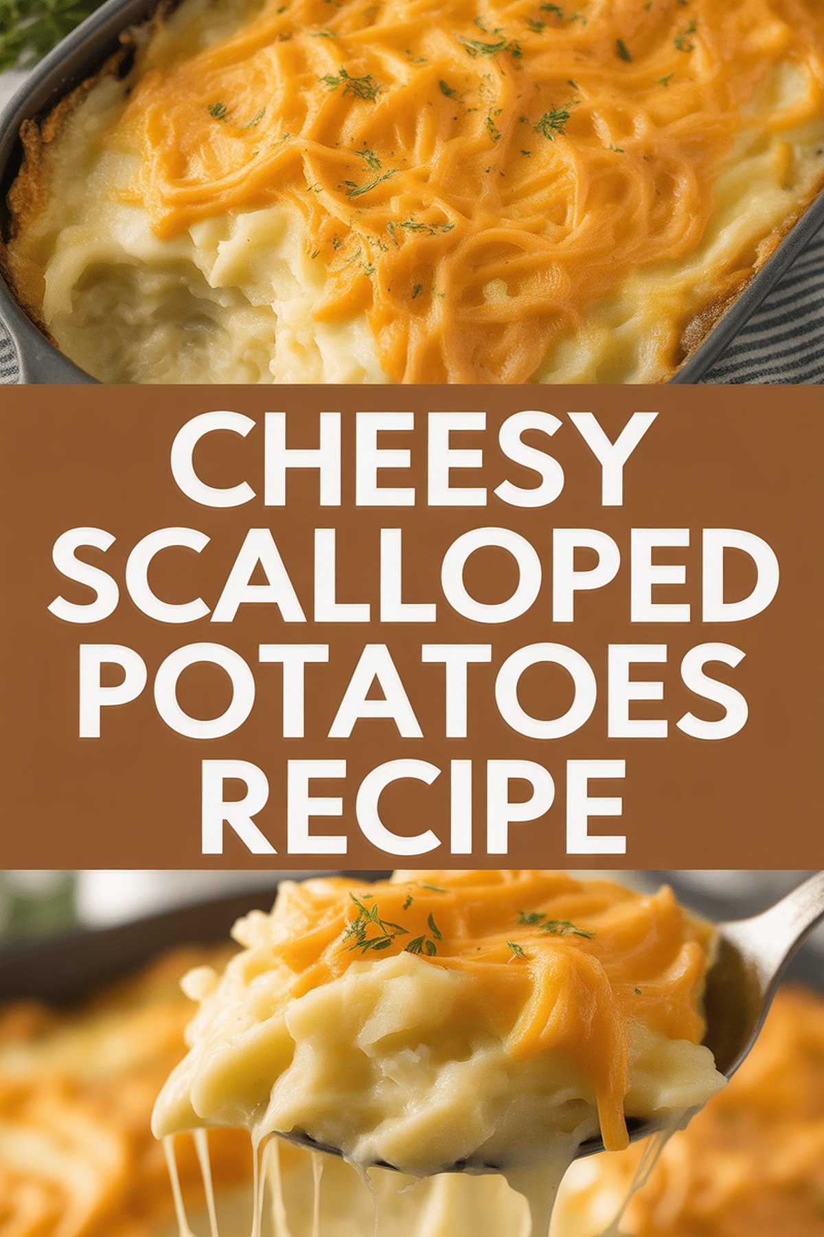 Cheesy Scalloped Potatoes Recipe recipe idea in stylish layout