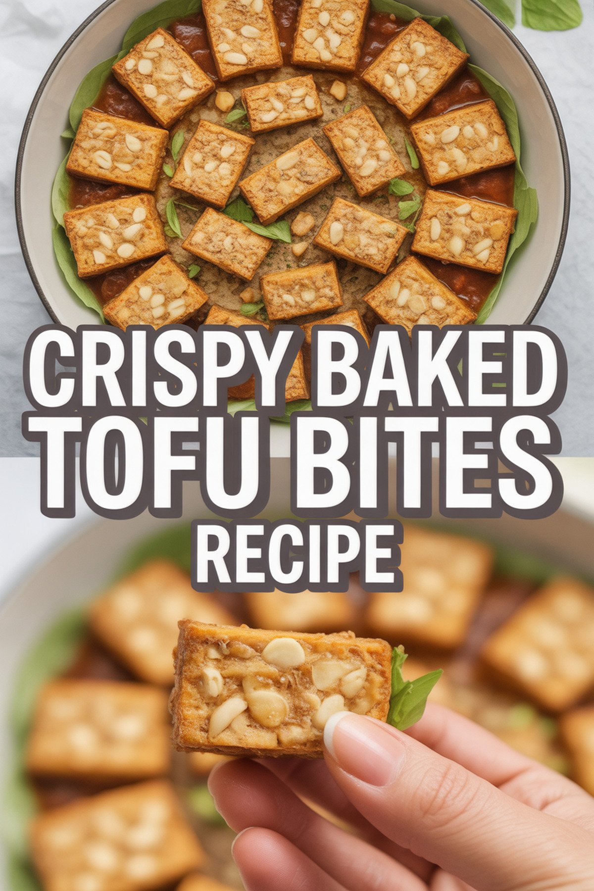 Crispy Baked Tofu Bites Recipe recipe idea in stylish layout