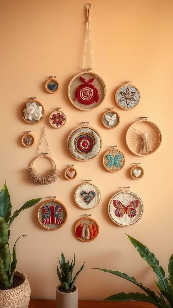 Tiny hoop gallery: playful mix-and-match clusters