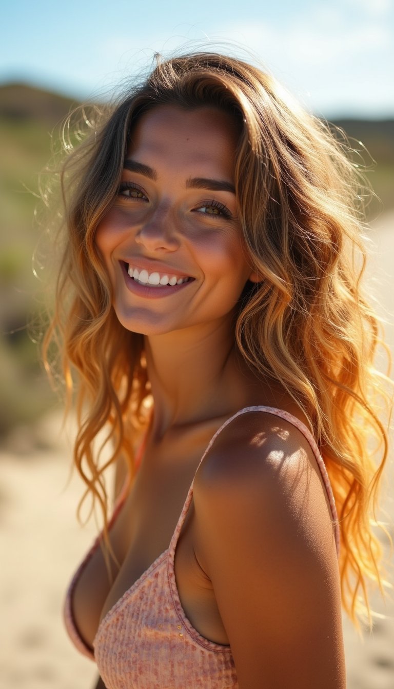 Sunkissed Ombre Waves For A Fresh Spring Glow