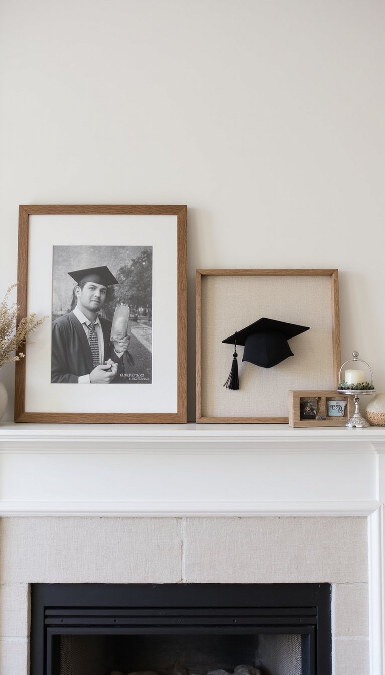 Cap and Tassel Shadow Box Display