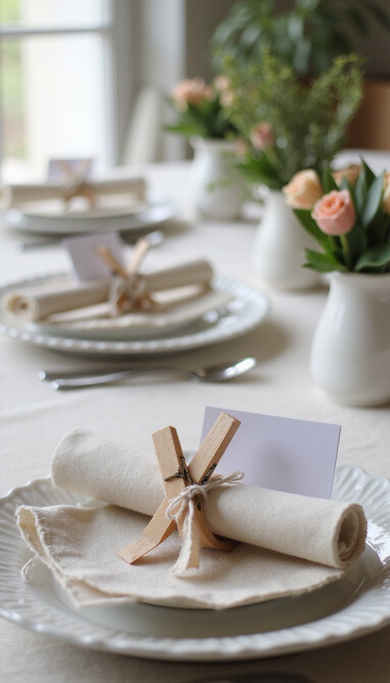 Mini Diploma Scroll Place Settings