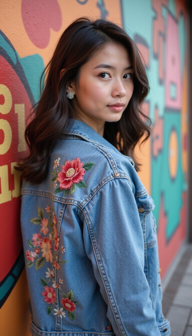 DIY Embellished Denim Jacket