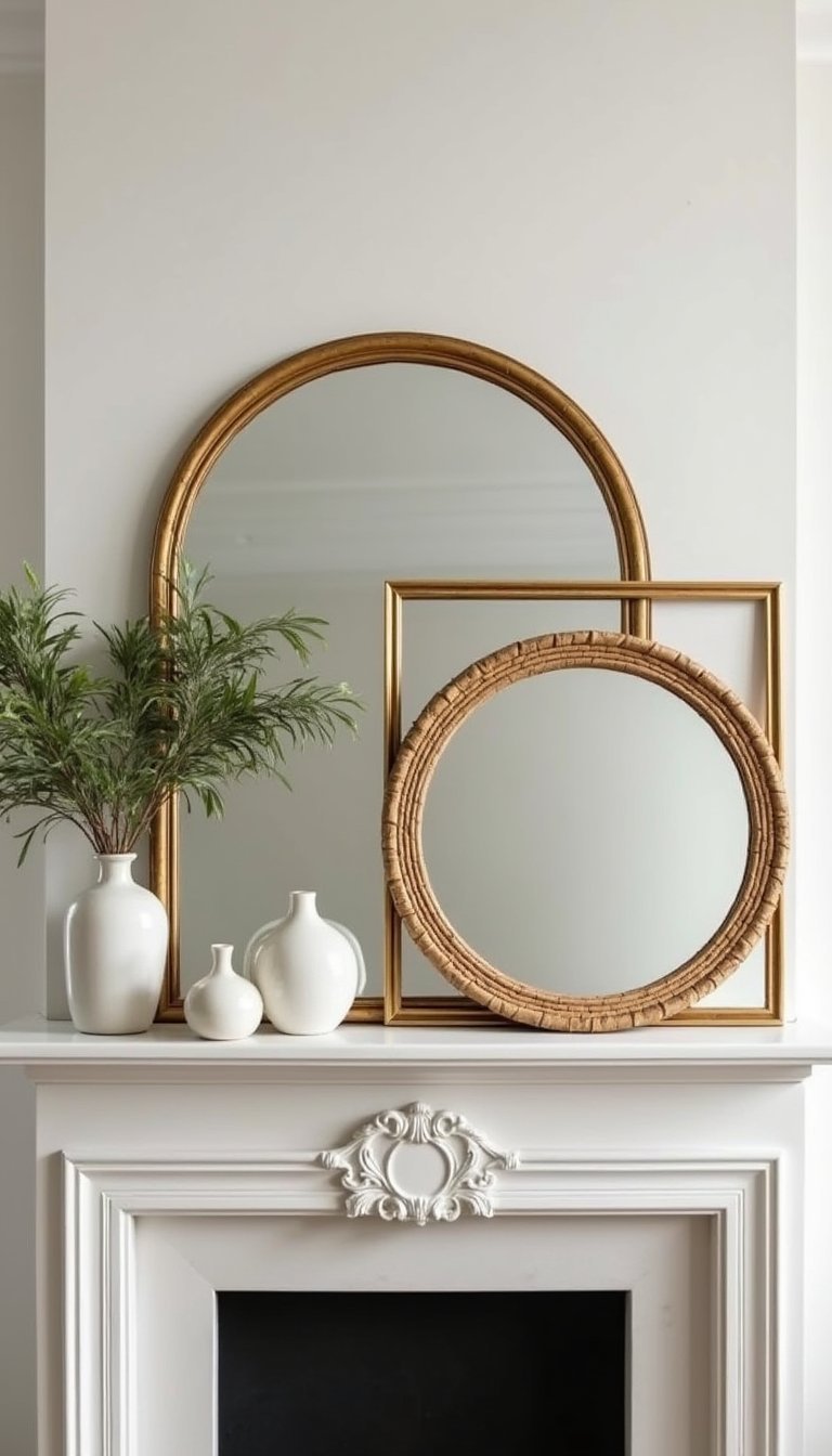 Layered mirrors to reflect soft light