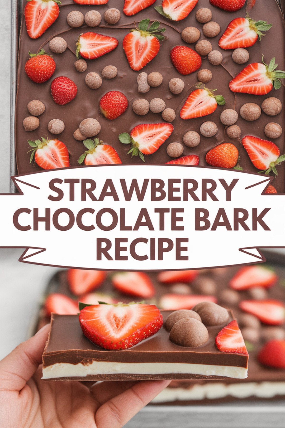 Strawberry Chocolate Bark Recipe recipe idea in stylish layout